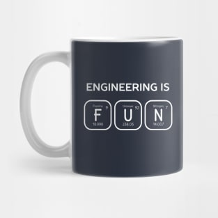 Engineering Is Fun Periodic Table Mug